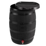 Eco-Friendly 55-Gallon Rain Barrel with Lid