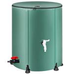 Portable 53 Gallon Collapsible Rain Barrel System