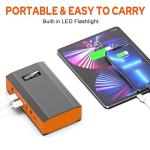 Portable 65W Power Bank with AC Outlet