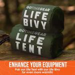 Go Time Gear Ultralight Survival Tent Set