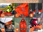 Emergency Sleeping Bag Bivy Sack - Waterproof & Lightweight