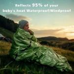 Zmoon Portable Waterproof Emergency Sleeping Bags (2 Pack)