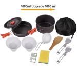 Compact REDCAMP Camping Cookware Mess Kit for Hiking