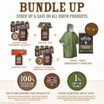 Ultralight Camo Survival Tent for Emergency Shelter