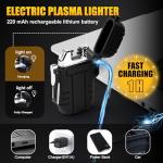 Outdoor Waterproof Dual Arc Electric Lighter for Preppers