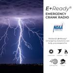 Midland ER210 NOAA Emergency Weather Radio with Flashlight