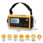 Raynic Solar Hand Crank Emergency Weather Radio