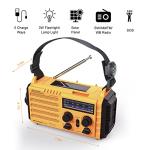 Raynic NOAA Solar Hand Crank Emergency Weather Radio