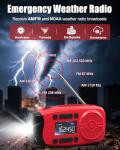 Runningsnail Hand Crank Emergency Weather Radio