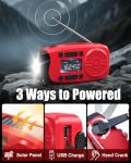 Runningsnail Hand Crank Emergency Weather Radio