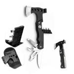 10-in-1 Stainless Steel Camping Multitool Axe