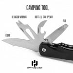 10-in-1 Stainless Steel Camping Multitool Axe