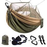 Portable Camping Hammock with Bug Net & Straps