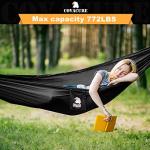 Covacure Double Camping Hammock with Tree Straps