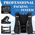Lightweight Hydration Backpack with 2L Water Bladder