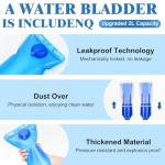 Lightweight Hydration Backpack with 2L Water Bladder