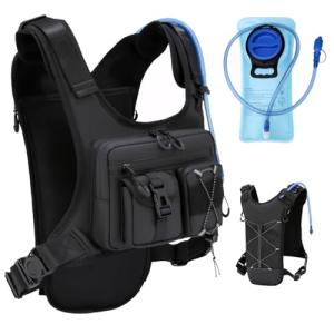 Criuage Hydration Vest Backpack with 2.0L Bladder