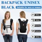 Lightweight Hydration Backpack with 2L Water Bladder