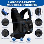 Criuage Hydration Vest Backpack with 2.0L Bladder