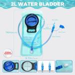 Criuage Hydration Vest Backpack with 2.0L Bladder