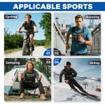 Criuage Hydration Vest Backpack with 2.0L Bladder