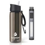 Survimate 5-Stage Portable Water Filtration Bottle