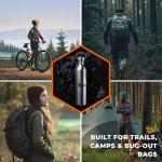 Tactiko 51 oz Stainless Steel Water Bottle