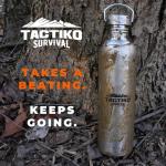 Tactiko 51 oz Stainless Steel Water Bottle
