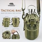 Stainless Steel 42oz Water Bottle with Cup Set