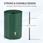 VINGLI 100 Gallon Portable Rain Barrel System