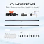 VINGLI 100 Gallon Portable Rain Barrel System