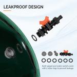 VINGLI 100 Gallon Portable Rain Barrel System