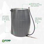 50 Gallon Portable Rainwater Catcher Tank