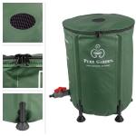 Collapsible 13.2-Gallon Rain Barrel for Water Storage
