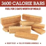 Grizzly Gear 3600 Calorie Emergency Food Bar