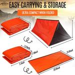 Prepper Combo: Sleeping Bag and Tent Shelter
