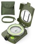 Sportneer Waterproof Military Lensatic Compass with Bag