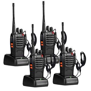 Pxton Long Range Walkie Talkies with Earpieces