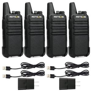 Retevis RT22 Rechargeable Long Range Two Way Radios