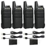 Retevis RT22 Rechargeable Long Range Two Way Radios