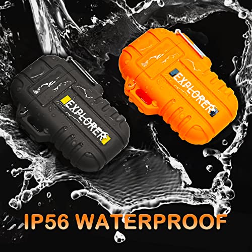 Waterproof Dual Arc USB Rechargeable Plasma Lighter