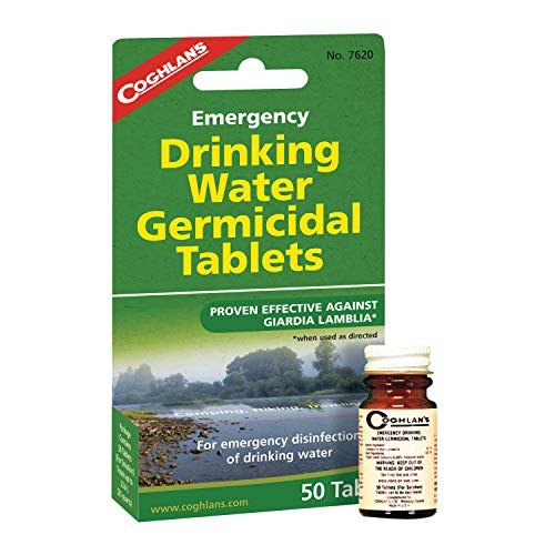 Coghlan's 50 Drinking Water Purification Tablets