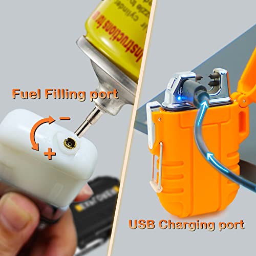 Waterproof Dual Arc USB Rechargeable Plasma Lighter