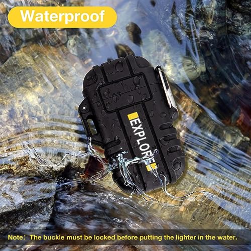 Outdoor Waterproof Dual Arc Electric Lighter for Preppers