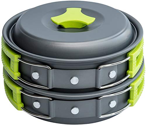 MalloMe Camping Cookware Set - Ultimate Prepper Kit