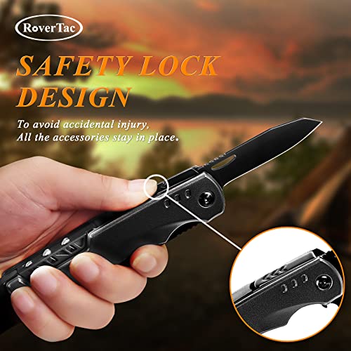 RoverTac 11-in-1 Camping Survival Multi Tool