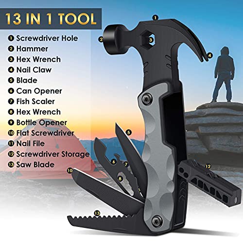 13-in-1 Survival Multi-tool for Preppers and Outdoorsmen