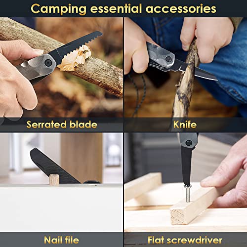 13-in-1 Survival Multi-tool for Preppers and Outdoorsmen