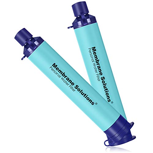 Portable Water Filter - Survival Straw for Preppers