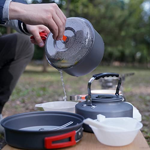 Lightweight Camping Cookware Set for Hiking Trip